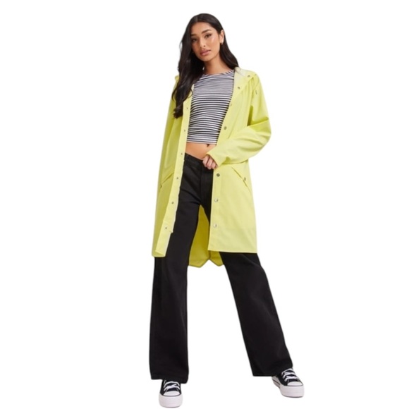 Rains Jackets & Blazers - NWT RAINS Long Jacket‎